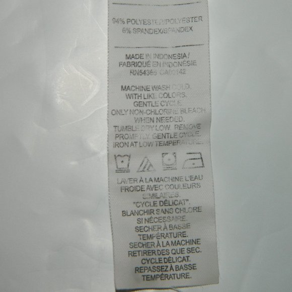 2 for/$25 ADX Bright Neon Zebra Galaxy Print Sharkbit Flutter Hem Tunic Size M - Picture 9 of 9